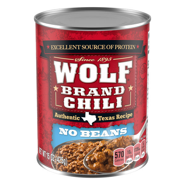 Wolf Brand Chili Chili Without Beans