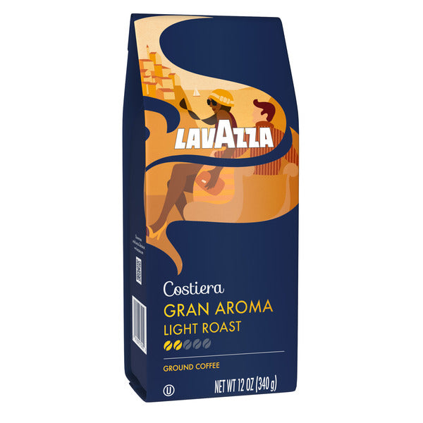 Lavazza Costiera Gran Aroma Light Roast Ground Coffee