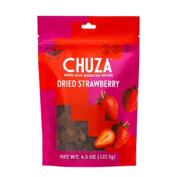 Chuza Dried Strawberries with 100% Mexican Spices