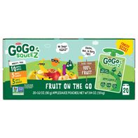 GoGo Squeez Applesauce, Variety Apple Banana Mango️