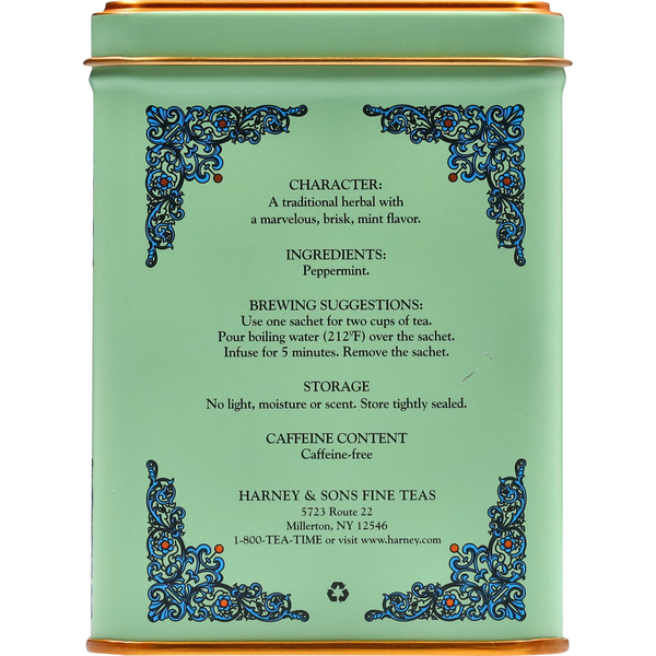 Harney & Sons Sachets Peppermint Herbal Tea