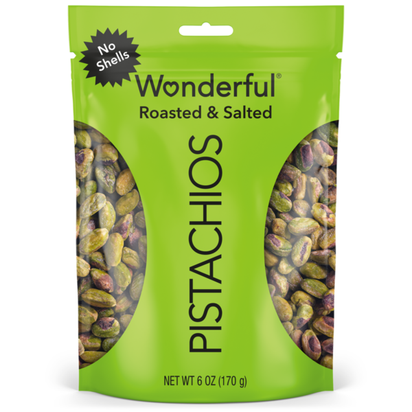 Wonderful No Shells Roasted & Salted Pistachios