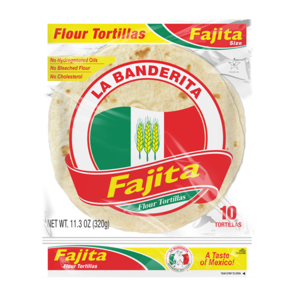 La Banderita Fajita, 6" Flour Tortillas