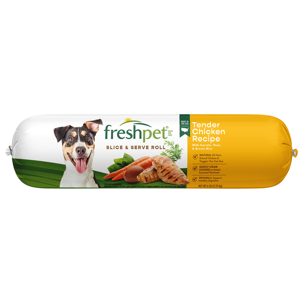 Freshpet Fresh Dog Food, Tender Chicken Recipe Roll