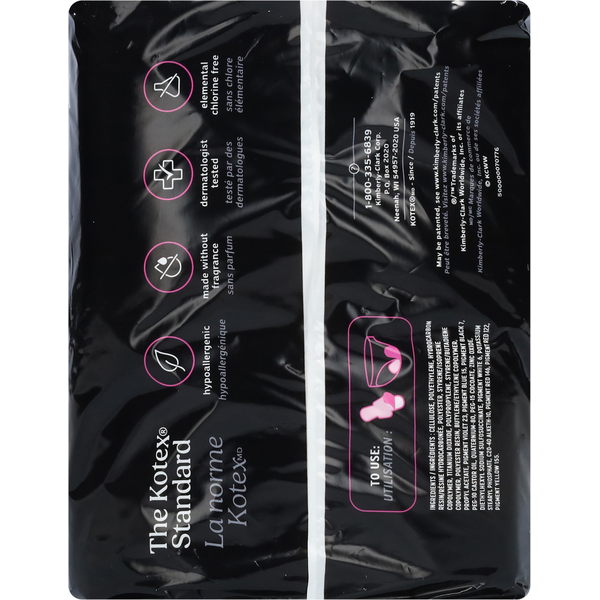 U by Kotex Extra Heavy Overnight Maxi Pads + Wings