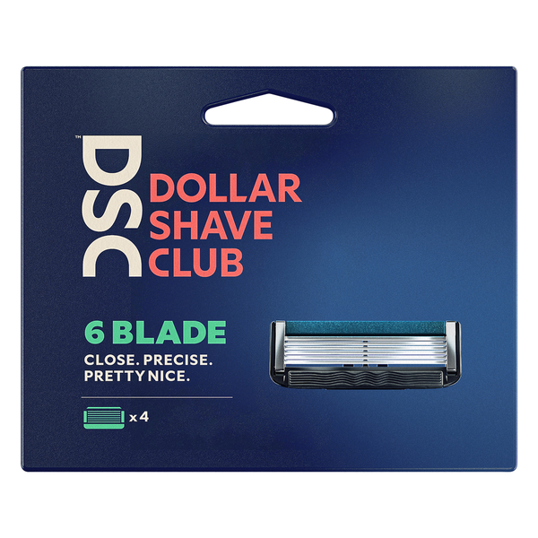 Dollar Shave Club 6-blade Razor Blade Refills