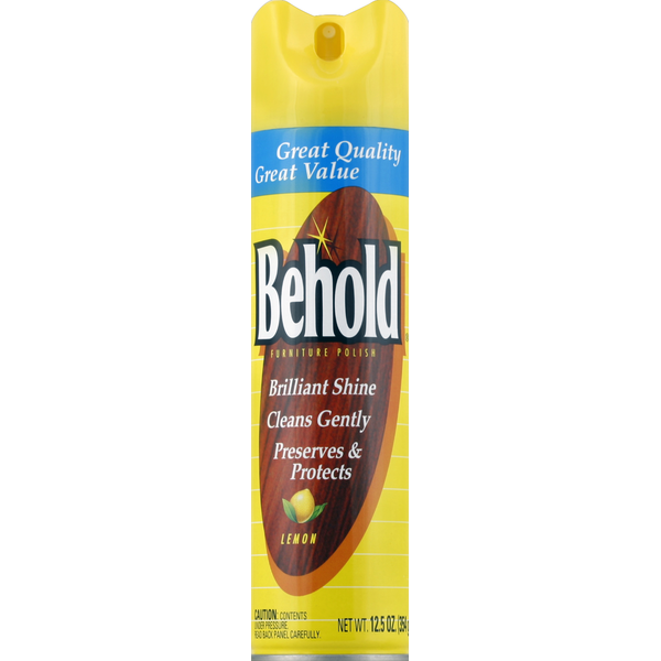Behold Furniture Polish, Lemon