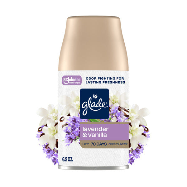 Glade Automatic Spray Air Freshener Refill, Lavender & Vanilla