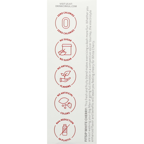 Cirkul Electrolytes White Cherry Cartridge