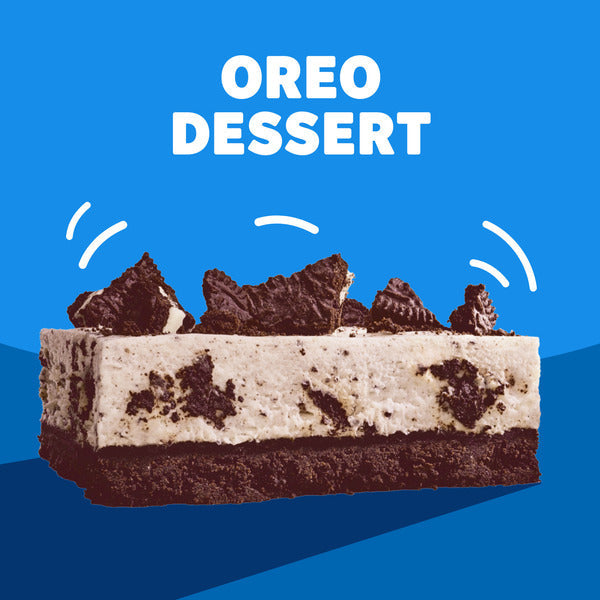 Jell-O Oreo Dessert Kit with Filling Mix, Crust Mix & Cookie Pieces