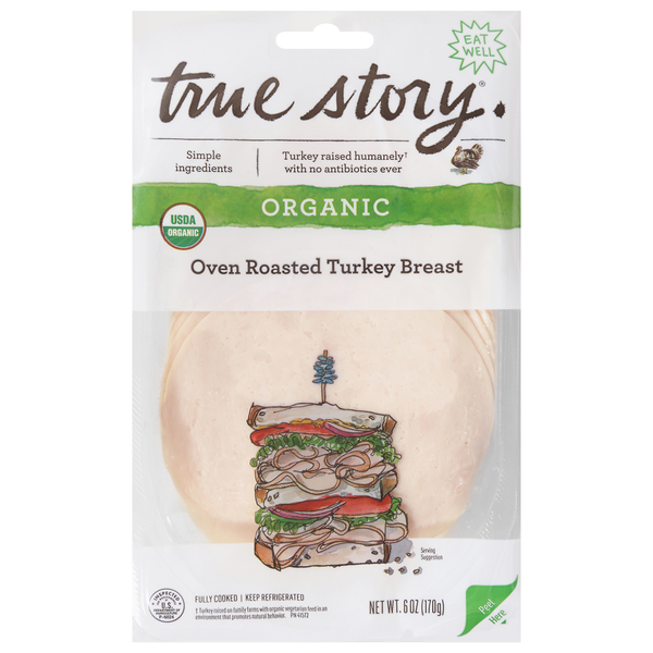 True Story Organic Oven Roasted Turkey Breast