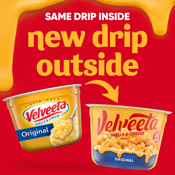 VELVEETA Shells & Cheese Original Microwavable Mac & Cheese Cup