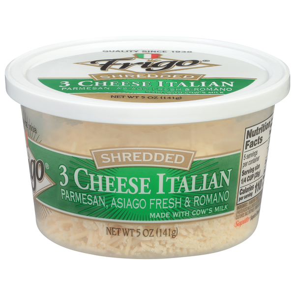 Frigo 3 Cheese Italian, Shredded