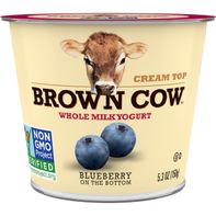Brown Cow® Cream Top Whole Milk YogurtBlueberry On...
️