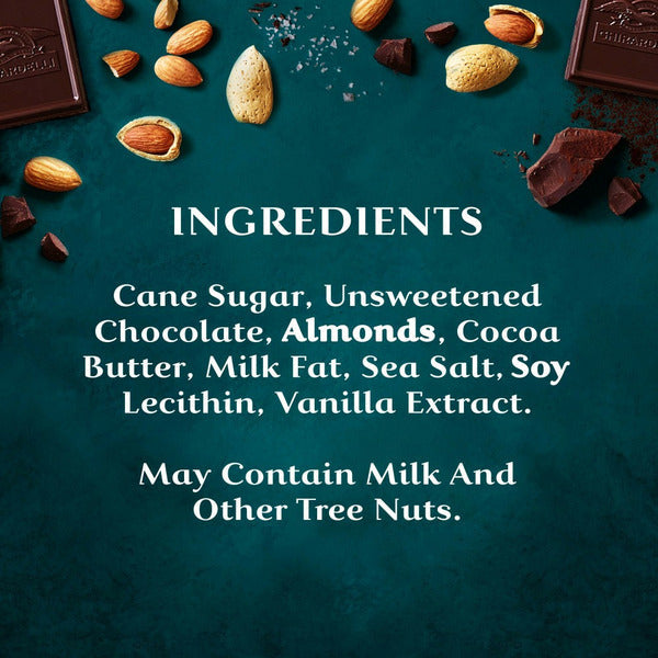 Ghirardelli Intense Dark Sea Salt Almond Dark Chocolate Bar