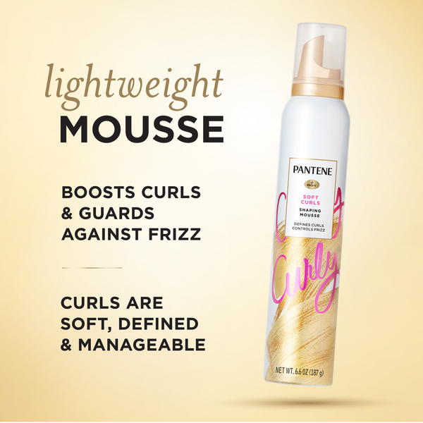 Pantene Soft Curls Shaping Mousse