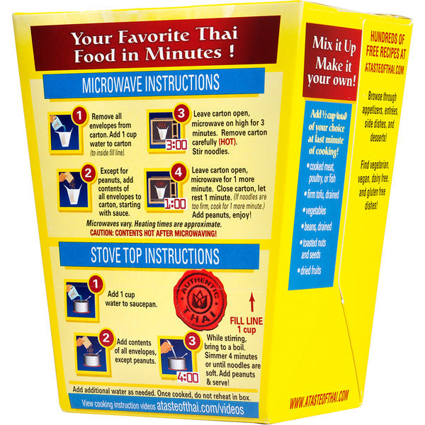 A Taste of Thai Peanut Noodles Quick Meal