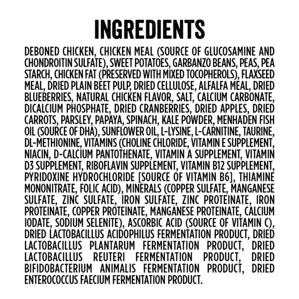 EVOLVE Grain Free Senior Dog Food, Chicken, Sweet Potato and Berries