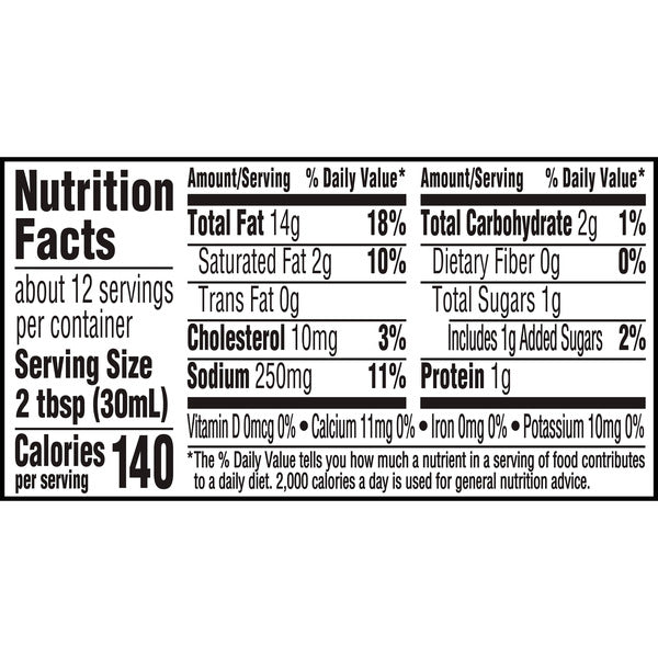 Hidden Valley Organic Ranch Condiment and Dressing