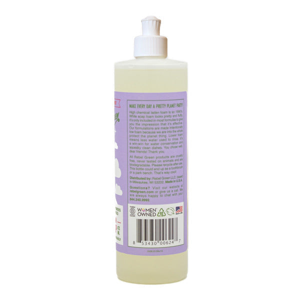 Rebel Green Lavender & Grapefruit Dish Soap