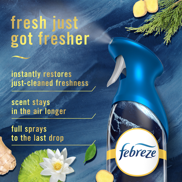 Febreze Air Mist Luxe Air Freshener Spray, Ocean Scent