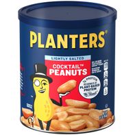 Planters Peanuts Cocktail Lightly Salted, 16 OZ️