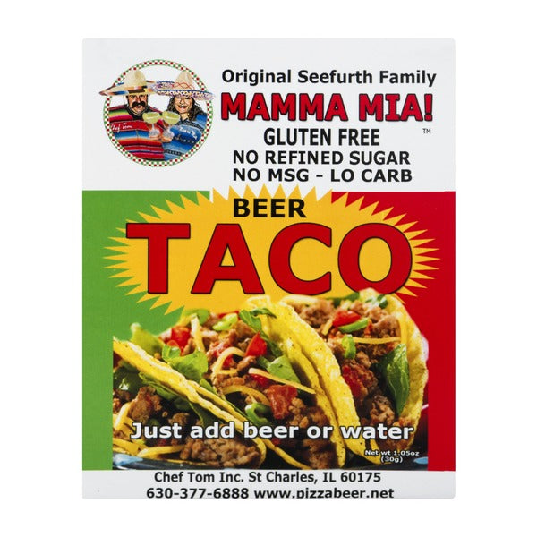 Mamma Mia! Beer Taco
