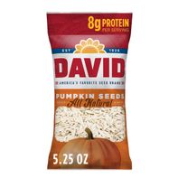 DAVID Seeds Keto Friendly Salted and Roasted Pumpk...
️