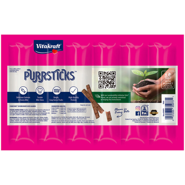 Vitakraft Chicken Recipe with Salmon Cat Treats