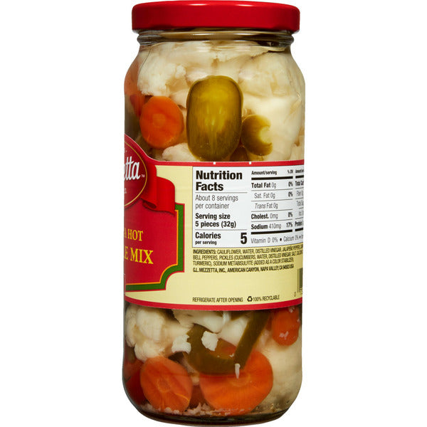 Mezzetta Veg Hot Veggie Mix