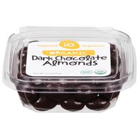 Inspired Organics Almonds, Organic, Dark Chocolate
