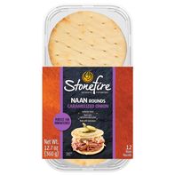 Stonefire Caramelized Onion Naan Rounds 12pk️