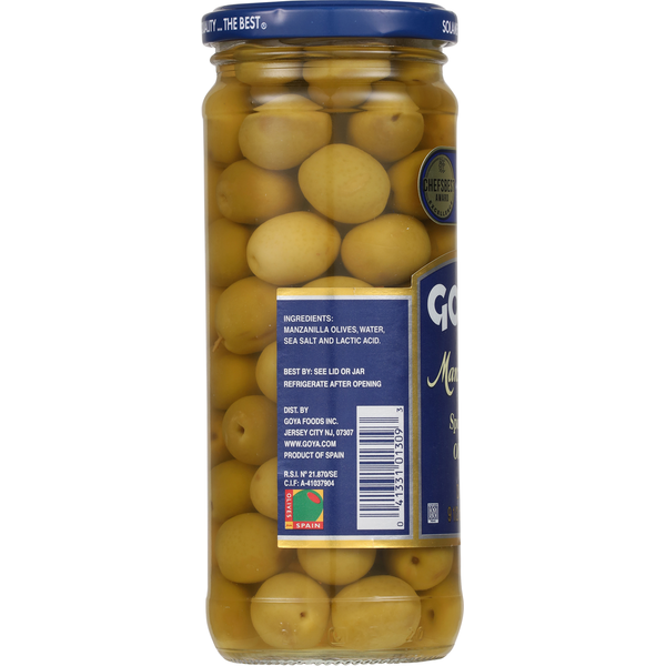 Goya Manzanilla Spanish Olives