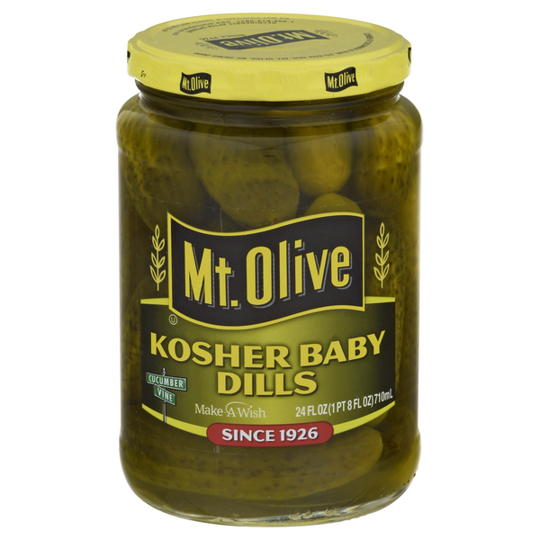 Mt. Olive Pickles, Kosher Baby Dills