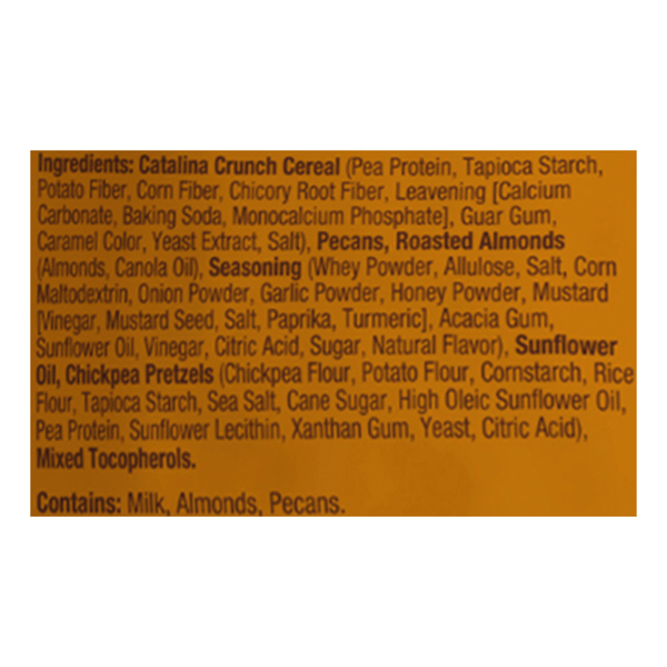 Catalina Crunch Protein Honey Mustard Snack Mix