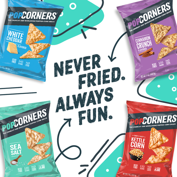 PopCorners Popped Corn Snacks Smokehouse BBQ