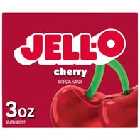 Jell-O Cherry Gelatin Dessert Mix️