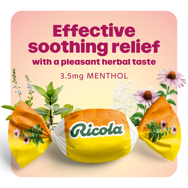 Ricola Honey Lemon with Echinacea Cough Drops