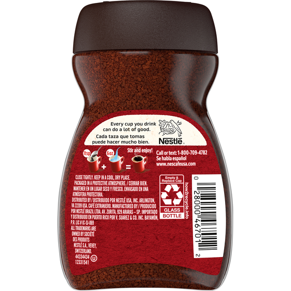NESCAFÉ Instant Dark Roast Rich & Bold Flavor Coffee