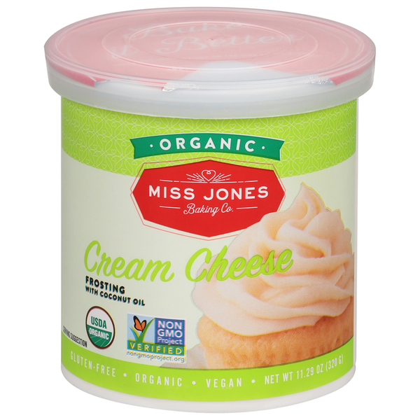 Miss Jones Baking Co. Organic Cream Cheese Frosting