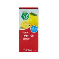 Food Club Pure Lemon Extract️