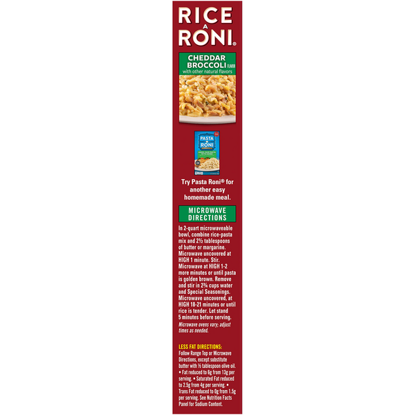 Rice-A-Roni Cheddar Broccoli Rice Mix DestGlow