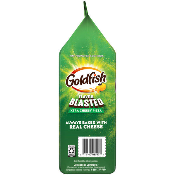 Pepperidge Farm Goldfish Flavor Blasted Xtra Cheesy Pizza Baked Snack Crackers