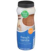 Food Club French Vanilla Non-Dairy Coffee Creamer️