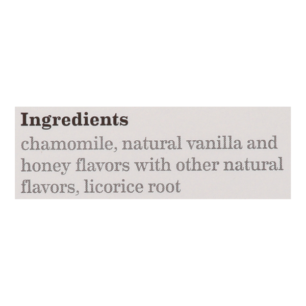 Bigelow Herbal Tea Chamomile Vanilla and Honey Tea Bags