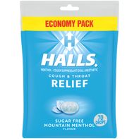 Halls Relief Mountain Menthol Sugar Free Cough Dro...
️ DestGlow