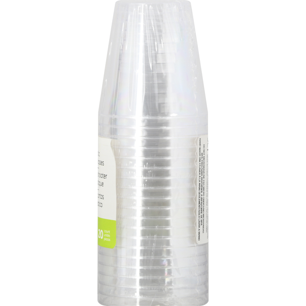 Sensations Shot Glasses, Plastic, 2 Fluid Ounce
