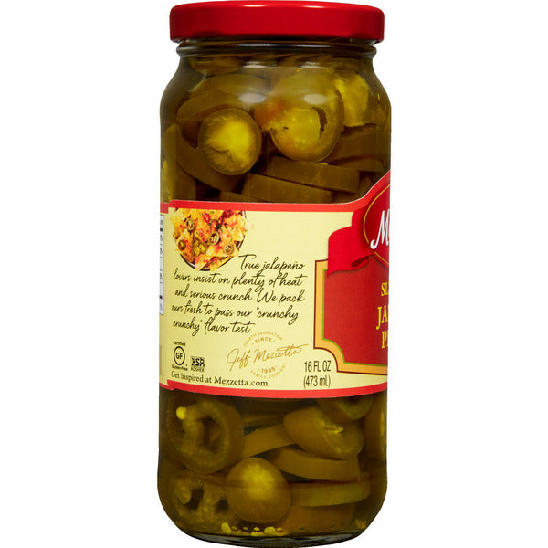 Mezzetta Sliced Hot Jalapeño Peppers