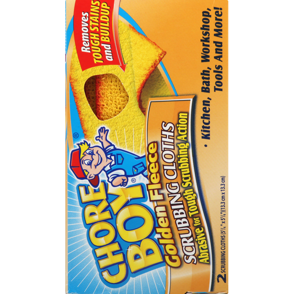 Chore Boy Scrubbing Cloths, Golden Fleece