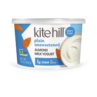 Kite Hill Dairy Free, Almond Milk Yogurt, Plain Un...
️